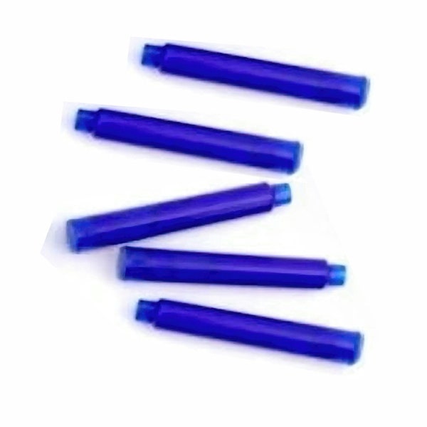 Dianshi ERASABLE Fountain Pen BLUE ink Cartridges