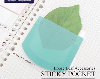 Kokuyo 2Way STICKY Pocket  For Kokuyo Smart Ring Binder Index Tabs 2Way Accessories | WSG-RUS41