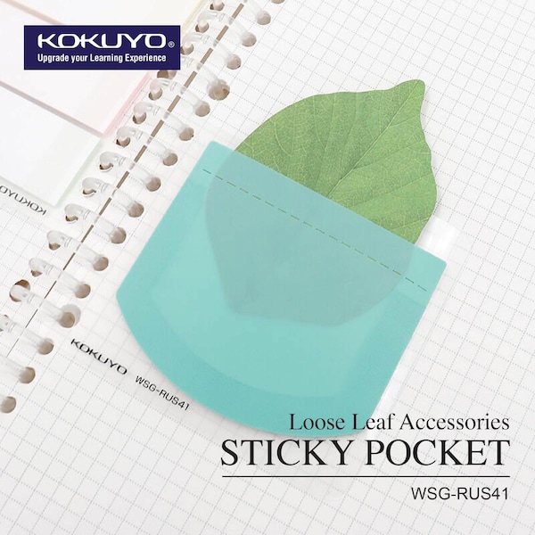 Kokuyo 2Way STICKY Tasche für Kokuyo Smart Ring Binder Index Tabs 2Way Zubehör | WSG-RUS41