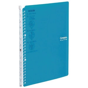 Kokuyo B5 Campus BLUE GREEN B5 Smart Ring Binder Notebook Sp706 26 Rings &quot;Lay Flat&quot; | 60 Sheets