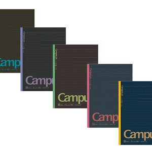 TODAI Kokuyo B5 Campus Notebook Semi B5 Dotted 6mm Pre-dotted Notebook Semi B5 Pre-Dotted-line 30 Sheets 60 Pages | 3CDBTN Random Color