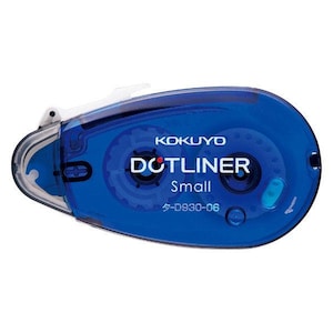 PEQUENO Kokuyo DOTLINER Fita de cola forte sem ácido recarregável Cola para fotos Cola sem ácido | D930-06
