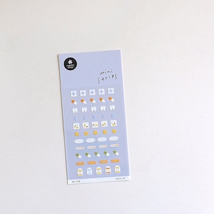 Suatelier Sonia DECO 11 PVC Mini Series Medicina Comprimidos Insulina Água Médico Odontológico Adesivos Transparentes Adesivos Transparentes | 118