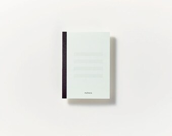 Oguno A6 MAHORA MINT 5mm Ruled Light Suppressing Notebook Reduced Glare Paper Developmental Disabilities Good Design Award | OGN-M311