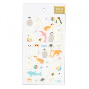 NB Co., Ltd Japan WILDLIFE 3D-Aufkleber Eisbär-Aufkleber Delphin-Aufkleber の3Dステッカー Aufkleber | 5214122