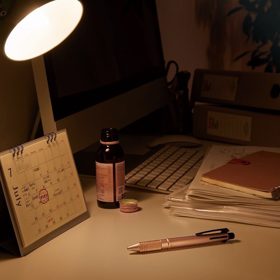 Uni Jetstream ICE SILVER 0.5mm 4&1 Metal 4 Color 0.5 Mm Ballpoint Multi ...