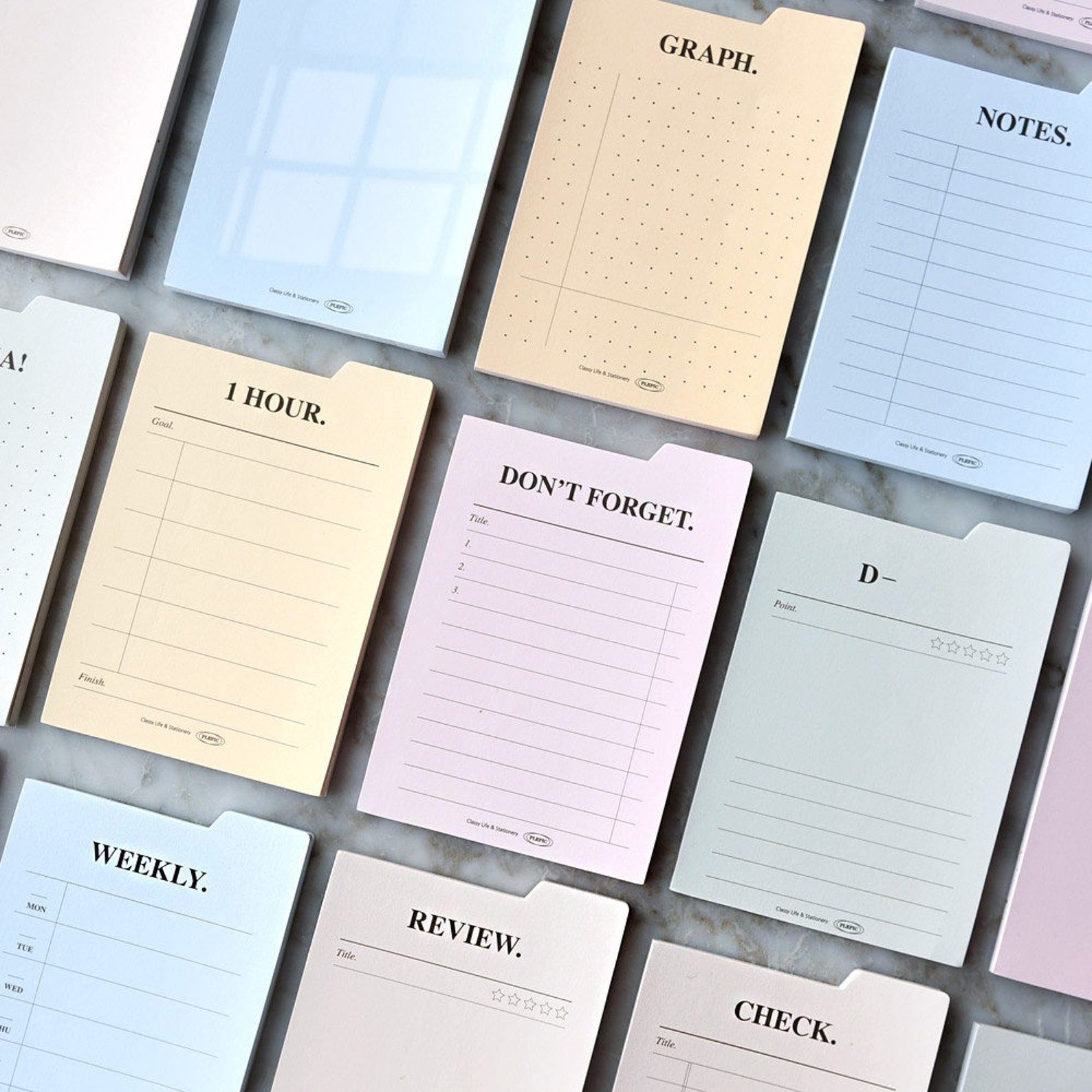 PLEPIC STICKY Index It Sticky Notes Memo Notes Shopping List to Do List ...