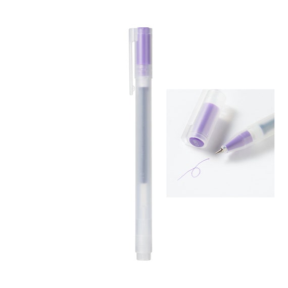 MUJI Cap Type Gel-Ink Pen 0.5 mm Pink