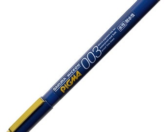 Sakura Pigma Micron SEPIA Pen 003 Size 0.15mm Waterproof Pen Archival Pen Fade Resistant Pen pH Neutral Pen | ESDK003-117 [Japan Import]