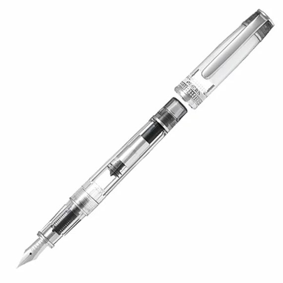 PILOT 非売品 万年筆 デモンストレーター 廃番 廃盤 パイロット プレラ ブラッククリア デモンストレーター 細字 万年筆