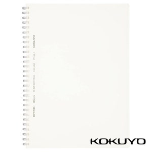 Kokuyo B5 Soft Ring B5 CLEAR notitieboek gestippeld 6 mm gelijnd SV508B | Semi-B5 (80 vel)