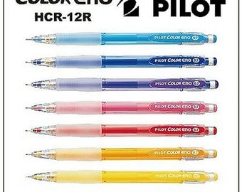 Pilot Color Eno Erasable Mechanical Pencil Black-Out Planning 0.7mm | Pink Body Pink Lead