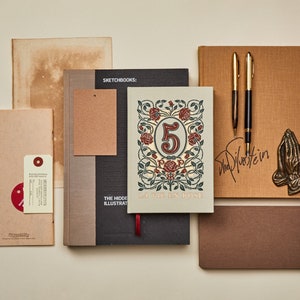 2024 Papermood Cream HARDCOVER FIVE YEAR Planner Tomoe River 52gsm Sanzen One Day Per Page Cousin Techo Planner Notebook Journal | 388 Pages