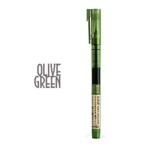 Dianshi OLIVE GRÜN Stein Vintage Series Saturated Ink Großraumgelstift 0,5 mm | DS904 Sehr zu empfehlen
