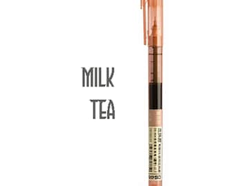 Dianshi MILK TEA Stone Vintage Series Saturated Ink Large Capacity Gel Pen 0.5mm | DS904 Highly Recommend