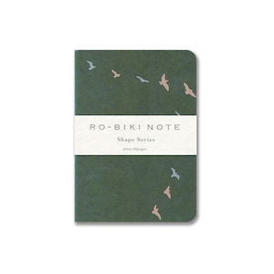 Yamamoto FLYING BIRDS Ro-Biki Notebook Shapes Series 5mm Dot Grid Series 3.5 x 4.9 GA082 image 9