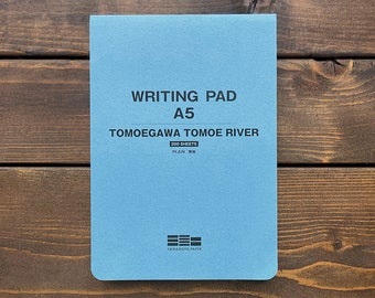 Yamamoto A5 Tomoegawa TOMOE RIVER 52 gsm blanco schrijfblok Tomoe River Memoblok Tomoe River Notitieboekje Tomoe RIver Flip Pad | 148X210mm