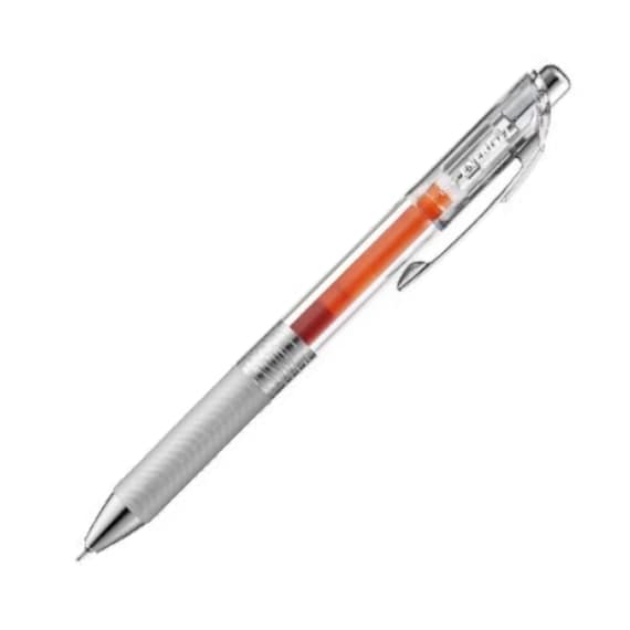 ぺんてる エナージェル インフリー オレンジ ジェルペン 0.4mm | BLN74