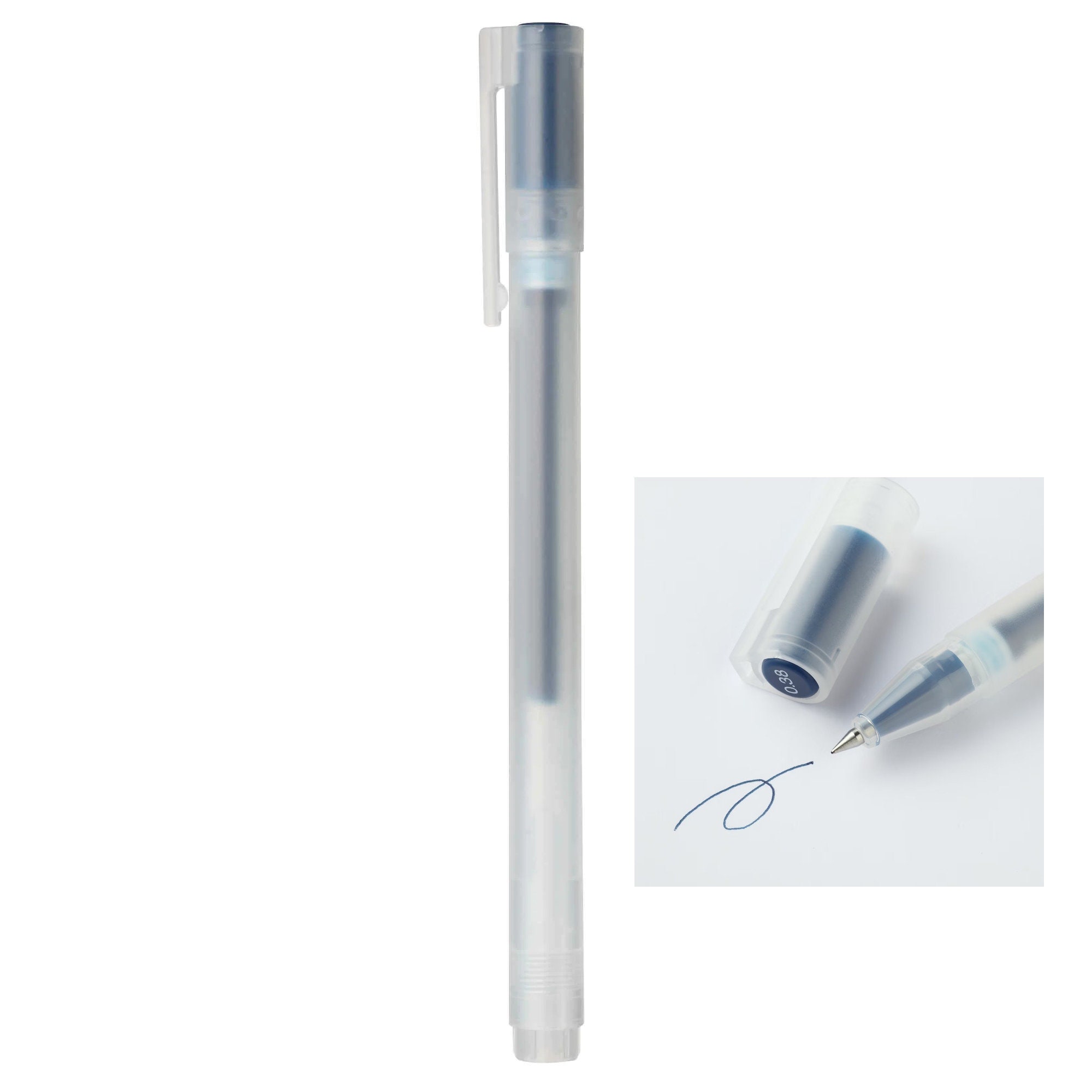 0.5mm Fine Tip Writing Pen with Black Gel Ink by Archer and Olive