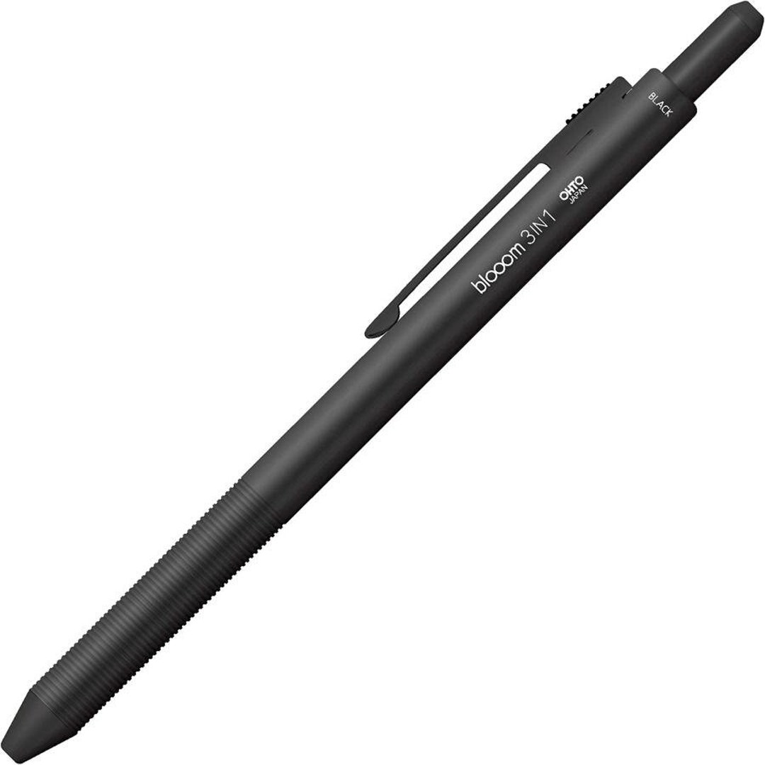 Ohto Blooom IRON GRAY 3-in-1 Multi-functional Pen Multi-pen 3 in 1 Pen ...