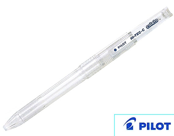 Clear Pilot Hi Tec C Coleto 2 Color Multi Pen Body Etsy