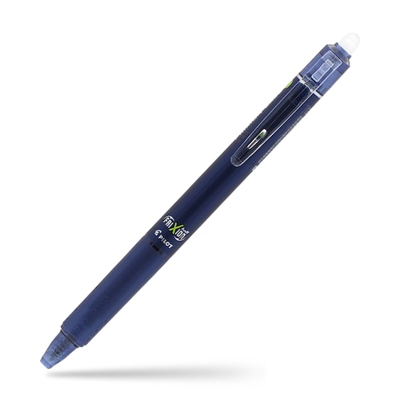 Pilot Frixion BLUE BLACK Ball Knock 05 Gel Pen 0.5 Mm Erasable Pen