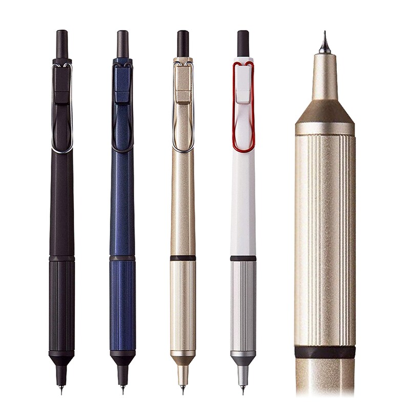 NAVY Mitsubishi Jetstream Edge 0.28mm Pen Oil-Based Ink Ultra Fine Point Water Resistant Ink