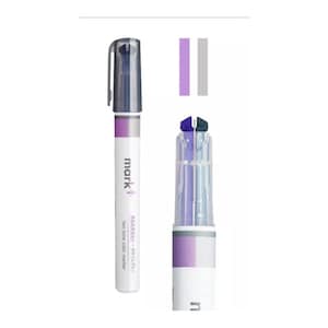 Kokuyo Mark+ VIOLET Plus GREY Two Tone markeerstift Dual Way markeerstift Two Way markeerstift Dubbelzijdige markeerstift | PM-MT101VM