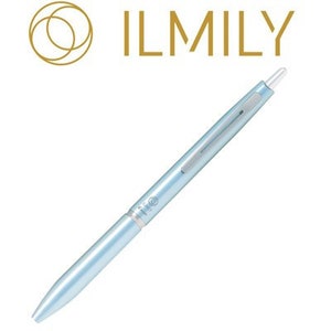 Bolígrafo de tinta a base de aceite Pilot ILMILY Il Mily Summer Light BLUE de 0,5 mm Bolígrafo de cuerpo delgado Knock Pen Acro Ink / BIL-80EF