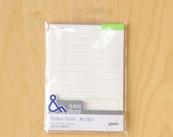 Gimen Paper Strong Sticky Note INDEX Sticky Note Organization Sticky Note | 3.54 X 5.00 Inches 30 Sheets