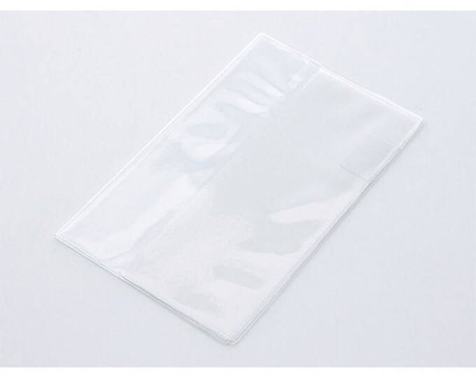 Midori B6 SLIM Clear Plastic Cover B6 Slim Md Clear Plastic Cover