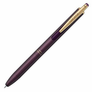 Zebra Sarasa GRAND BORDEAUX PAARS metalen body vintage 0,5 mm drukclip gelpen | 2020-upgrade