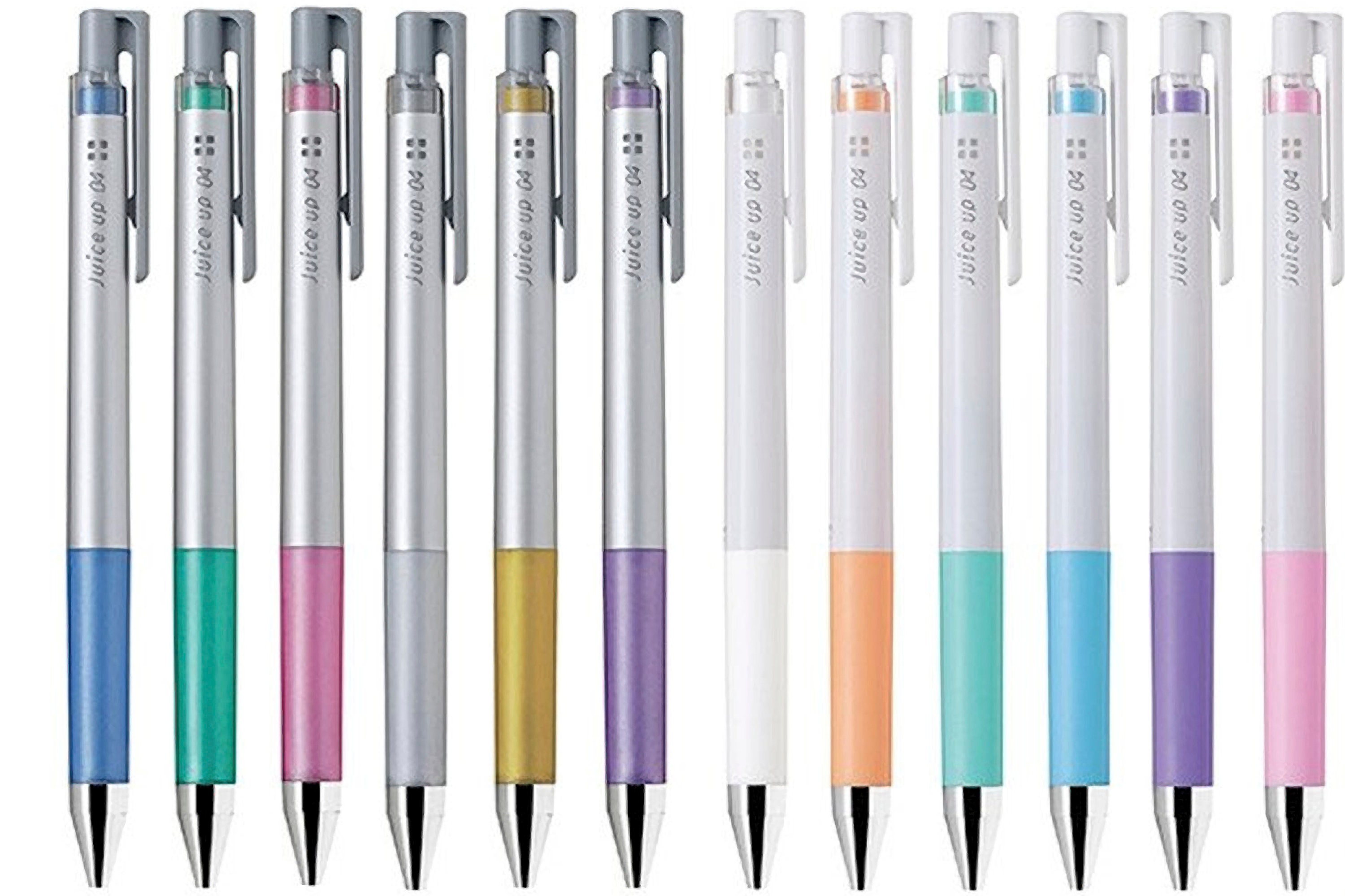 Multi Color Gel Ink Pens, 0.5mm Nib Pens, Soft Grip Graphics Pen