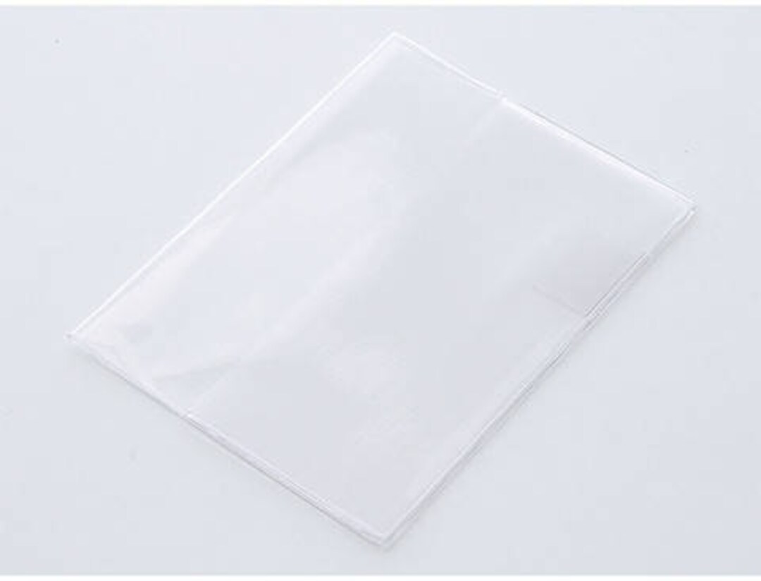 Midori A5 Clear Plastic Cover A5 MD Clear Plastic Cover Etsy