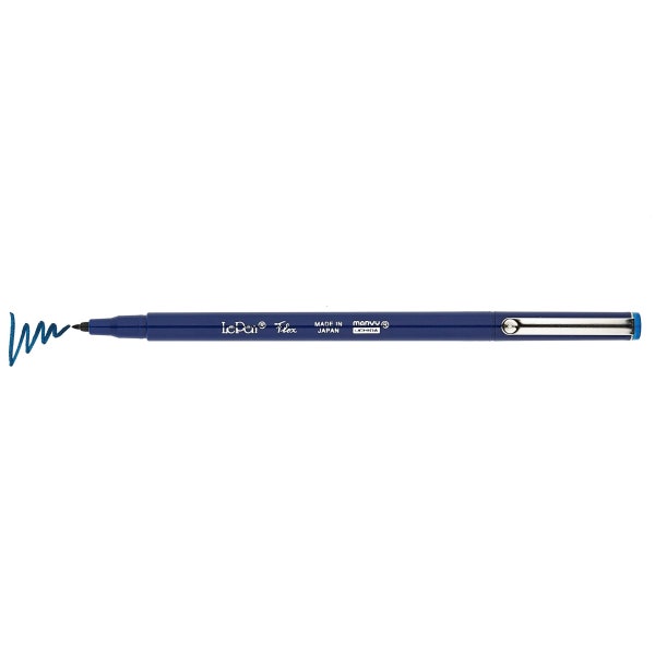 Marvy Le Pen FLEX  Brush Pen Flexible JEWEL Pen NAVY  4800-6B | Single Pen or Complete Set
