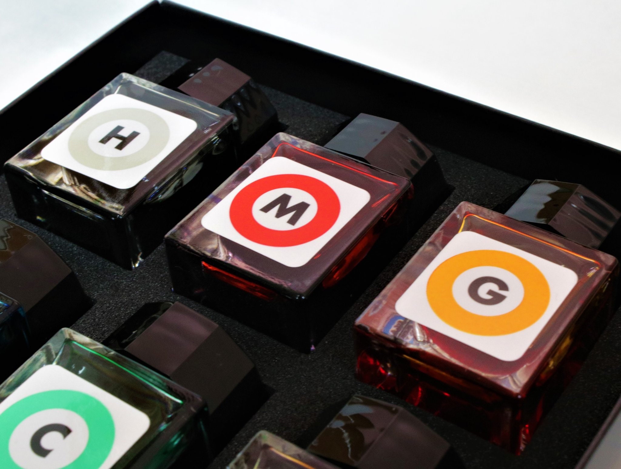 BUNGUBOX Japan TOKYO METRO カラーセット 光沢万年筆インク ディップ