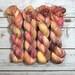 Sockyarn 4-ply, fingering, 100g, handdyed, CAROLINA