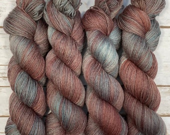 MICHEL, Merino/Tencel (Lyocell), merino60/tencel40 4-ply, 100g/3,5oz, handdyed