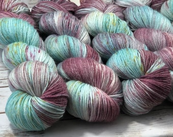 Merino/Tencel (Lyocell), merino60/tencel40 4-ply, 100g/3,5oz, handdyed