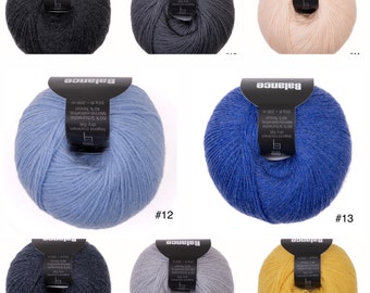 Merino/Tencel (Lyocell), merino60/tencel40 4-ply, 50g / 200m
