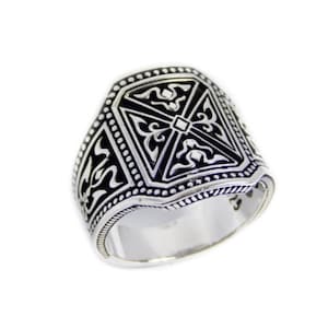 Herrring i sterlingsilver 925