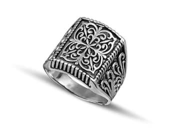 Men sterling silver 925 ring