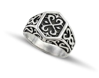 Viking eenheid mannen sterling zilver 925 ring