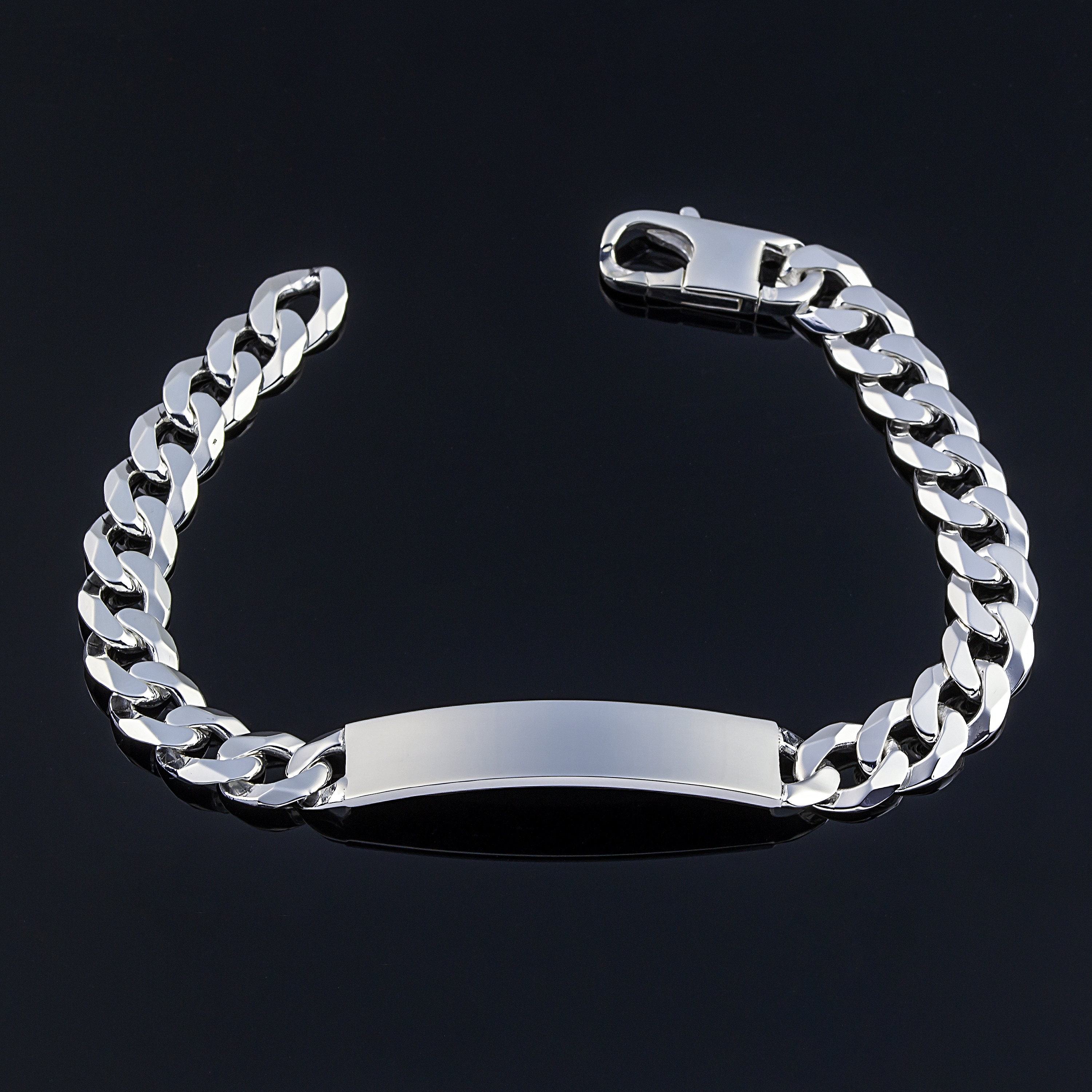 Sterling Silver 925 Identity Bracelet - Etsy
