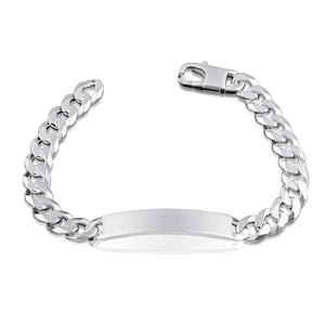 Sterling silver 925 identity bracelet