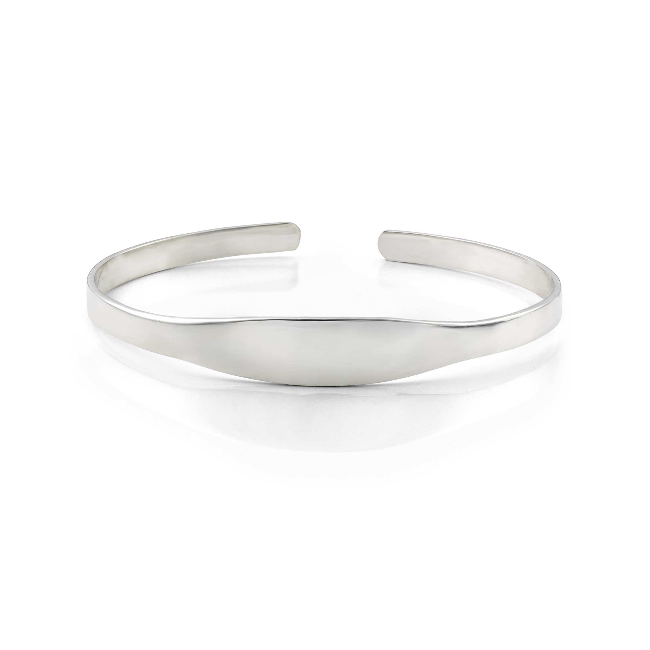 Sterling silver band bracelet deals