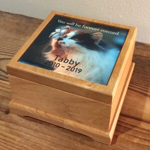 Small Custom Pet Urn, personalized