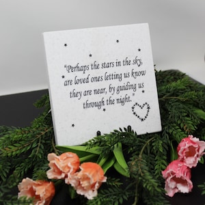 Perhaps they are not stars in the sky, Corian Tile, 6" x 6"