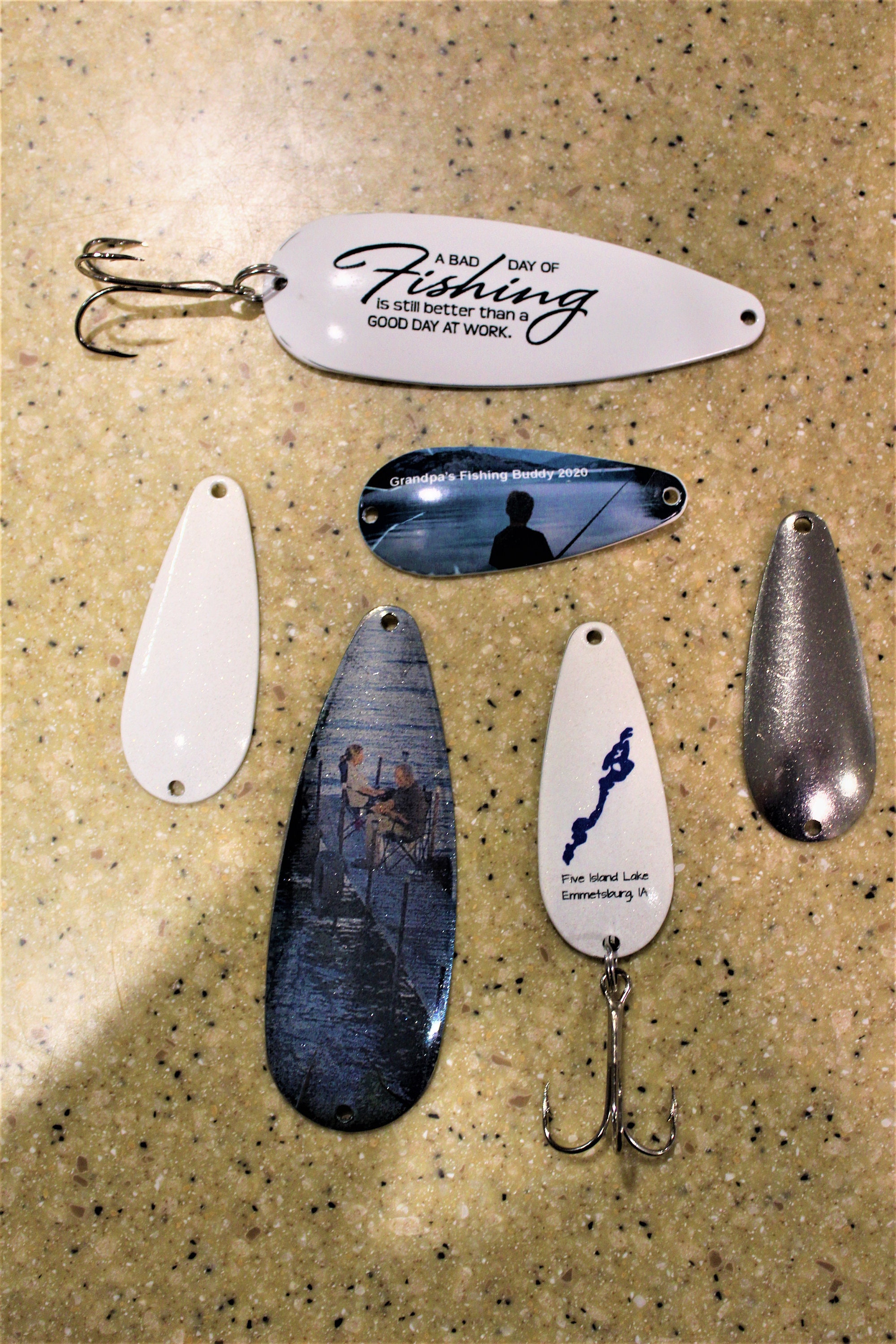 Custom Fishing Lures Etsy