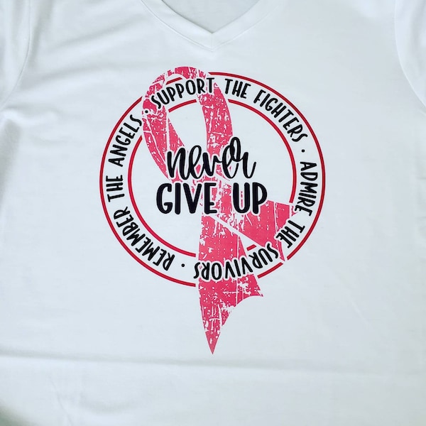 Remember, Support, and Admire Breast Cancer T-Shirt
